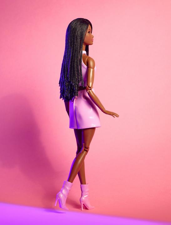 Actual product image Barbie Signature Looks 21 - Tall, Braids, Pink Skirt Outfit