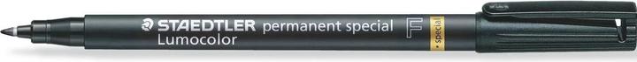 Actual product image Staedtler Lumocolor special F foil pen (Black, 0.40 mm, 10 x)