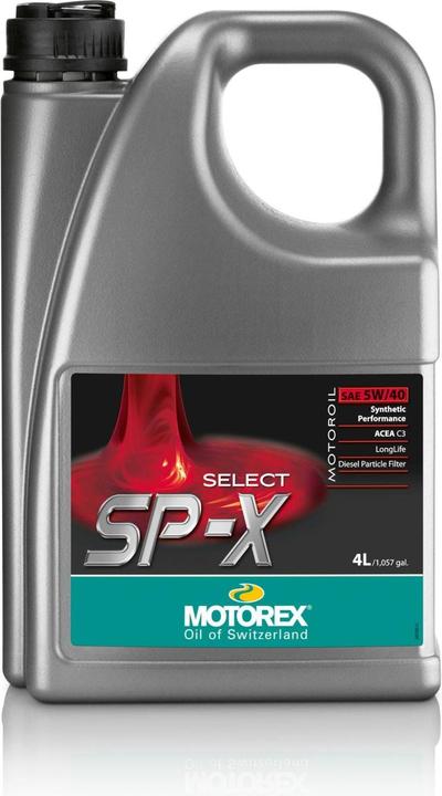 Actual product image Motorex Select SP-X (4 l, SAE 5W-40)