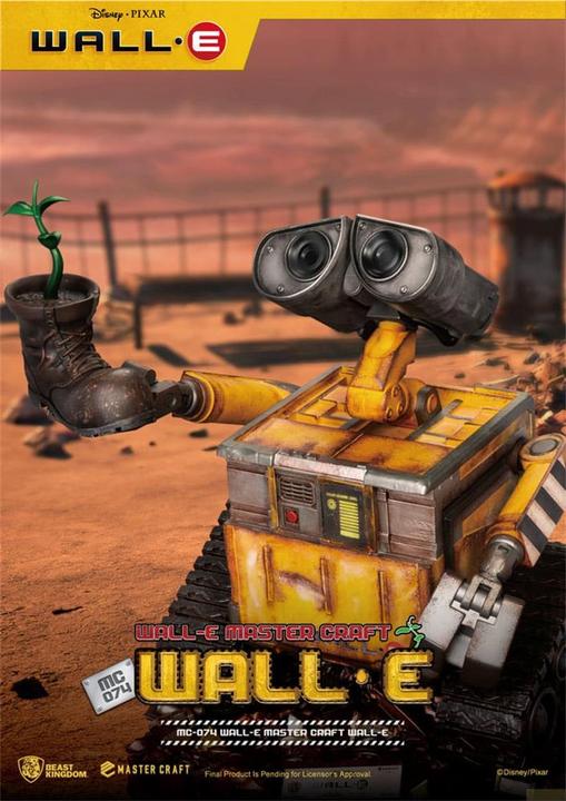 Produktbild Beast Kingdom WALL-E - Der Letzte räumt die Erde auf Master Craft Statue WALL-E 37 cm