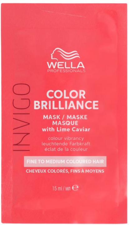 Image du produit Wella Invigo Color Brilliance Mask Cheveux fins à moyennement colorés (15 ml)