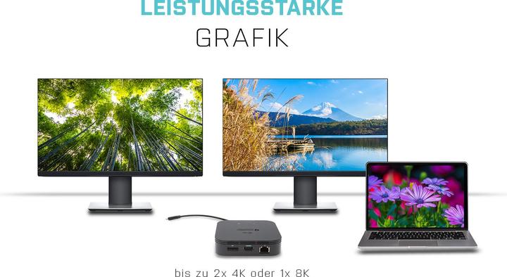 Image du produit i-tec Tb3traveldockpd (Thunderbolt, 4 Ports)