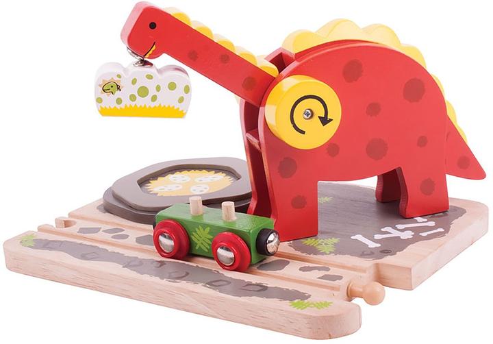 Produktbild Bigjigs Hölzerne Dino-Wasserhahn