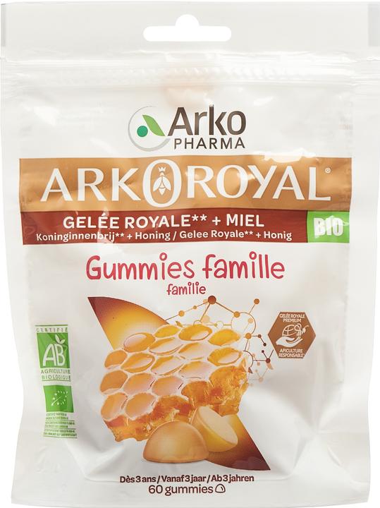 Produktbild Arkopharma Arkoroyal Gummies Familie (60 Stück, Bonbon, 142 g)