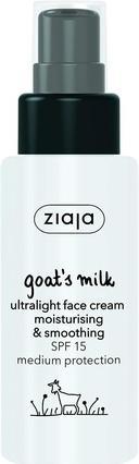 Actual product image Ziaja UltraLight Face Cream) Spf 15 ( Ultra Light Face Cream) 50 Ml (50 ml, Day cream)