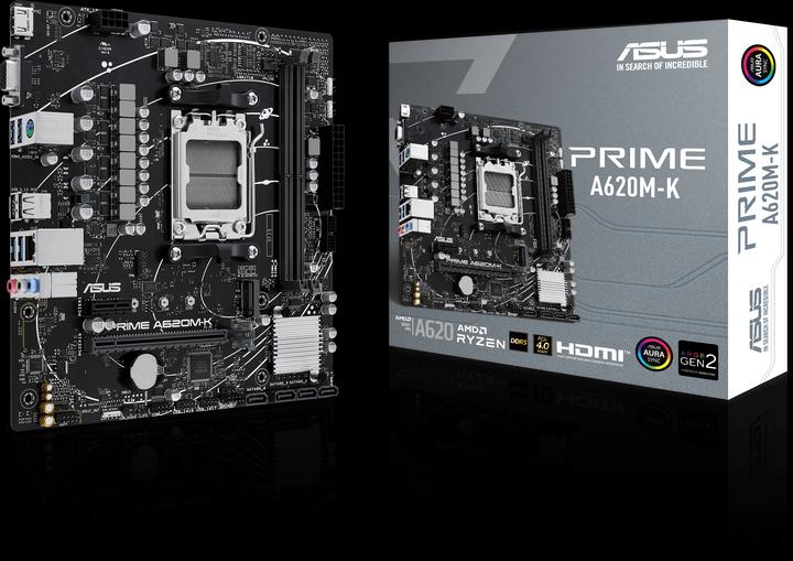 Produktbild ASUS PRIME A620M-K (AM5, AMD A620, mATX)
