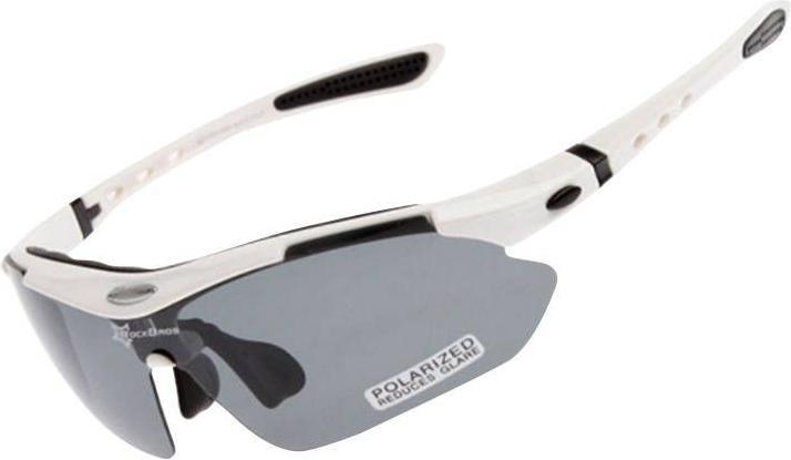 Actual product image Rockbros Photochromic cycling glasses 10142 (white) (Silver)