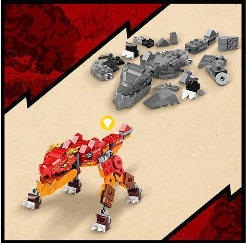 Produktbild LEGO Kais Feuerdrache EVO (71762, LEGO Ninjago)