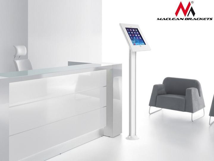 Produktbild Maclean Rack holder for advertising tablet of floor lock, MC-678 iPad 2/3/4/Air/Air2