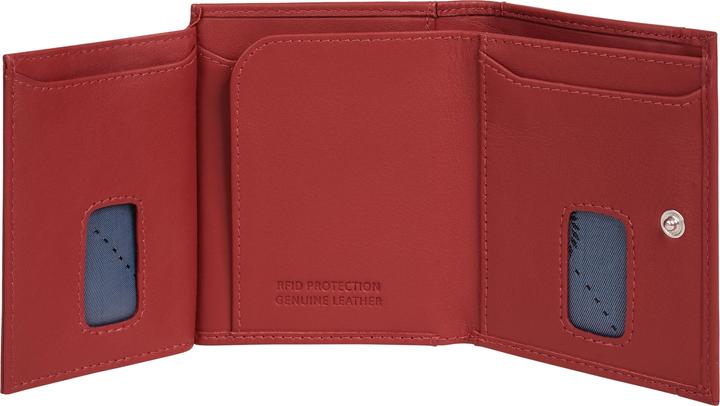 Image du produit Bugatti Secure Slim - Porte-cartes de crédit RFID avec poche viennoise pour la monnaie