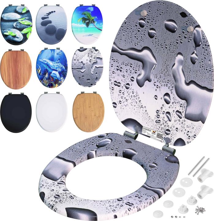 Actual product image Casaria Toilet seat