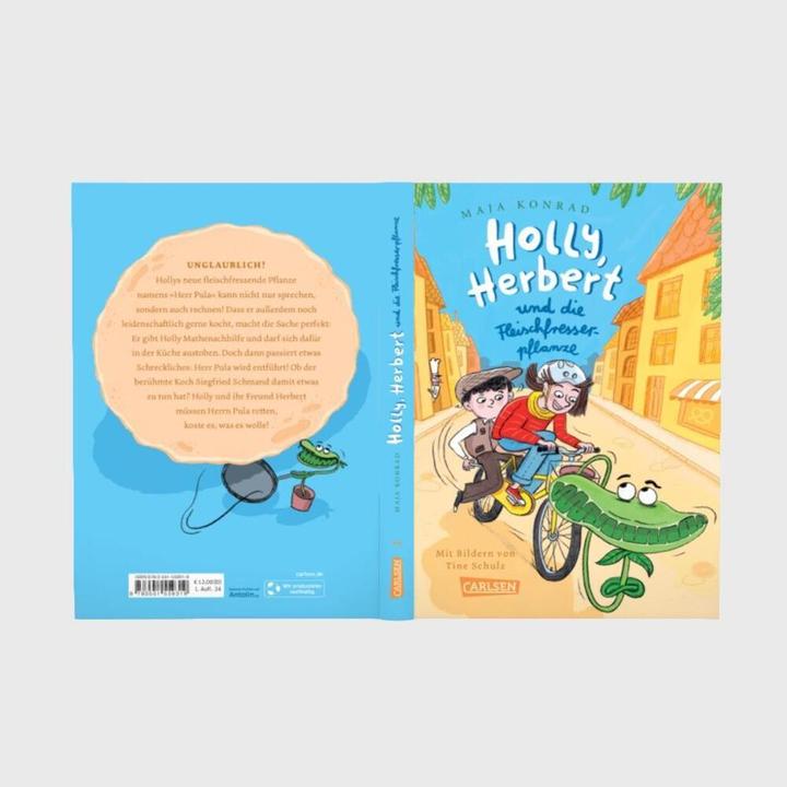 Actual product image Holly, Herbert und die Fleischfresserpflanze (Maja Konrad, Tine Schulz, German)