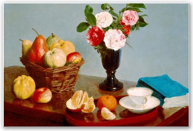 Trenddeko Fantin-Latour - Stillleben