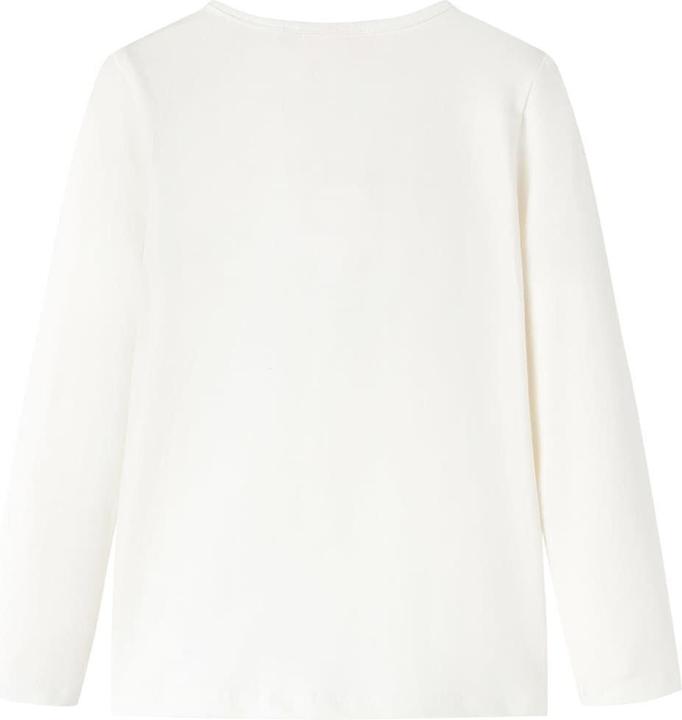 Immagine prodotto VidaXL Camicia da bambino a maniche lunghe ecrù 116,Materiale: 95 % cotone. 5 (116)
