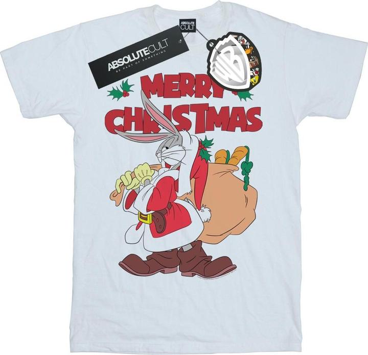 Produktbild Looney Tunes Santa Bugs Bunny TShirt (L)