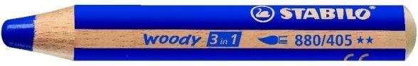 Actual product image STABILO woody 3 in 1 coloured pencil (Ultramarine blue, 1 x)