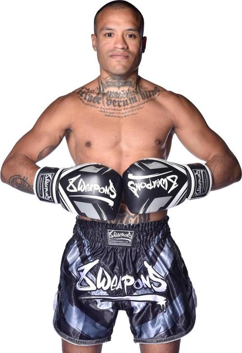 Produktbild 8Weapons Boxing Gloves, Shift, black-white, 12 Oz (12 OZ, 12)