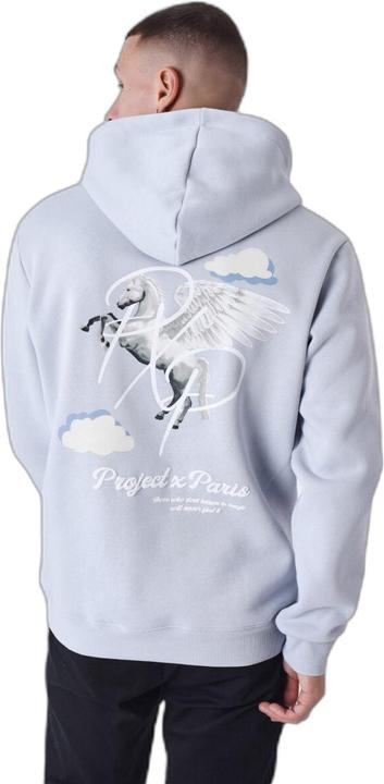 Immagine prodotto Project X Paris Felpa con cappuccio con motivo di nuvole di pegaso (M)