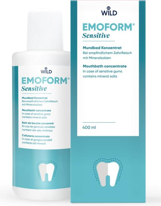 Produktbild Emoform Sensitive Mundspülung Konzentrat (500ml) (500 ml, Mundspülung)