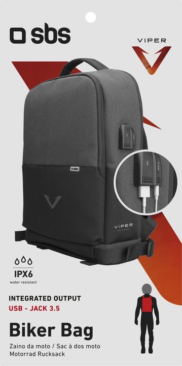 Produktbild SBS Rucksack f?r Motorradfahrer