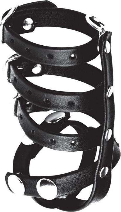Actual product image Blue Line C&B GEAR Triple Cock And Ball Strap Withg Leash Lead