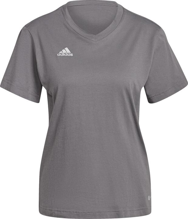 Produktbild adidas Damen T-Shirt Entrada 22 Jersey grau HC0439 (XL) (XL)