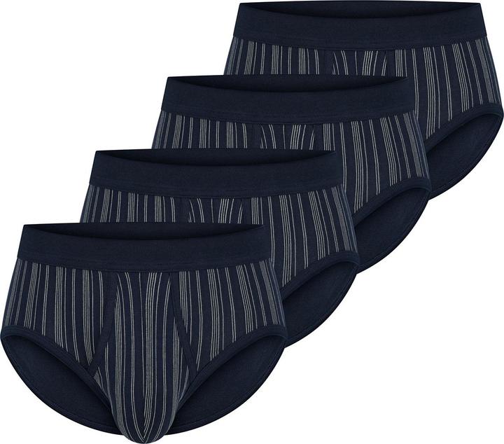 Schiesser 4er Pack Original Classics Feinripp Sportslip mit Eingriff