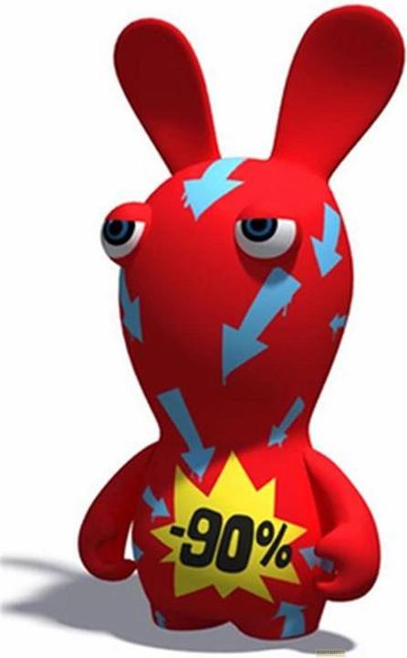 Actual product image Ubisoft Raving Rabbids - Sale Rabbid