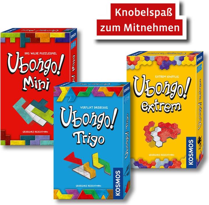 Actual product image Kosmos Ubongo Trigo puzzle game (German)