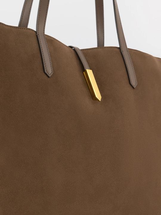 Actual product image DeMellier Shopper "The Large Tokyo Tote" mocha