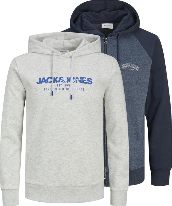 Produktbild Jack & Jones Jjricky Jjalvis Sweat Mix 2pk Mp (M)