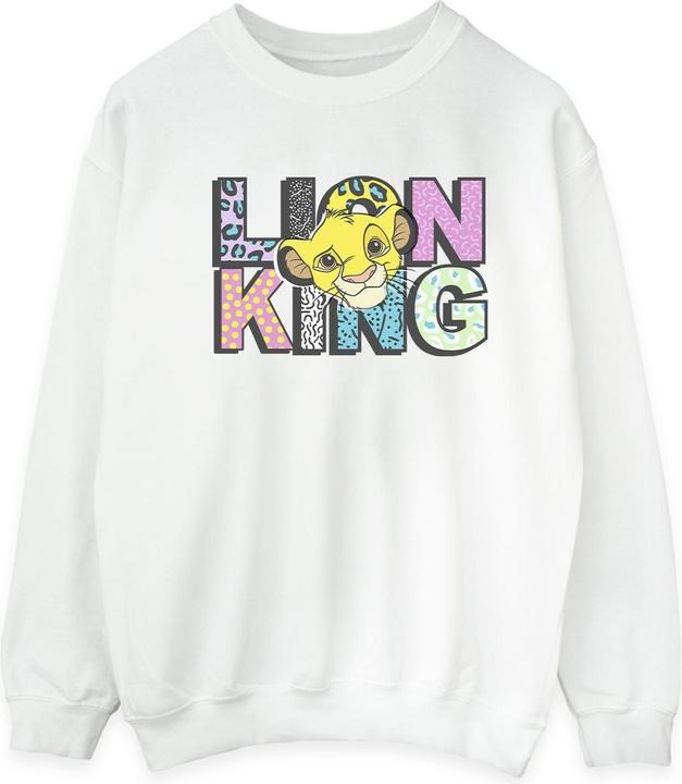 Actual product image Disney Mens The Lion King Pattern Logo Sweatshirt (M)