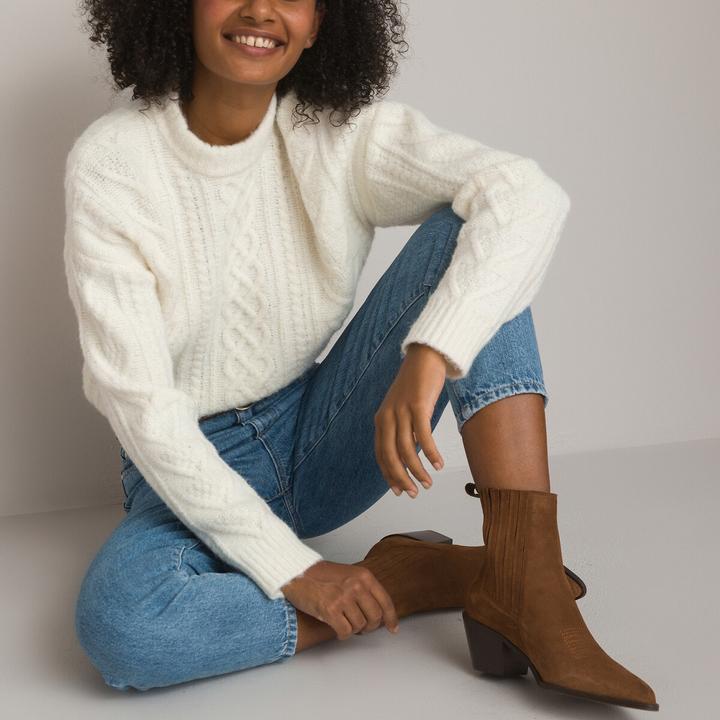 Image du produit La Redoute Collections Bottes Western Signature (41)