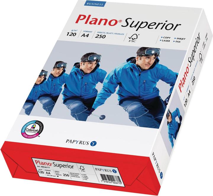 Papyrus Plano Superior, from 5 pieces (120 g/m², 250 x, A4)