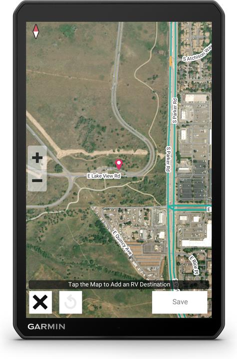 Actual product image Garmin Camper 895 MT-S (8")