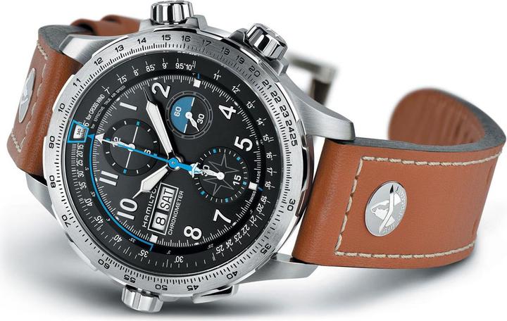 Produktbild Hamilton Khaki X-Wind Air Zermatt Limited Edition (Analoguhr, Chronograph, 45 mm)