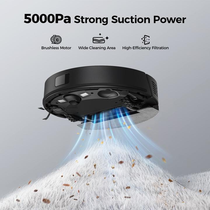 Produktbild Lubluelu Vacuum cleaner L15 Plus robot vacuum cleaner with self-empty station (Saugroboter)