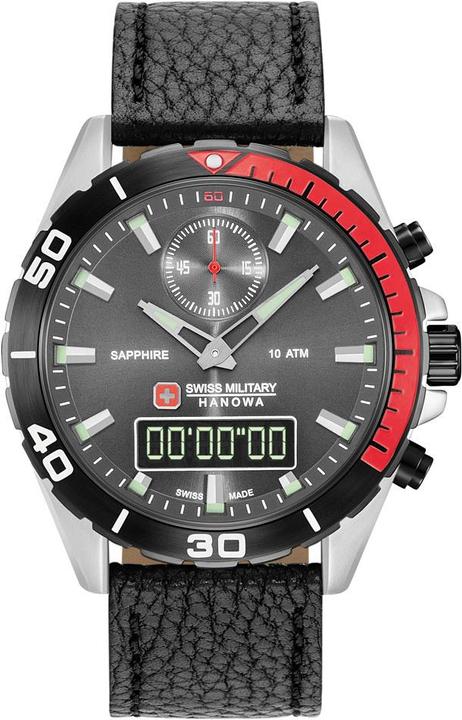 Produktbild Swiss Military Hanowa Multimission (Digitaluhr, Chronograph, Analoguhr, 44 mm)