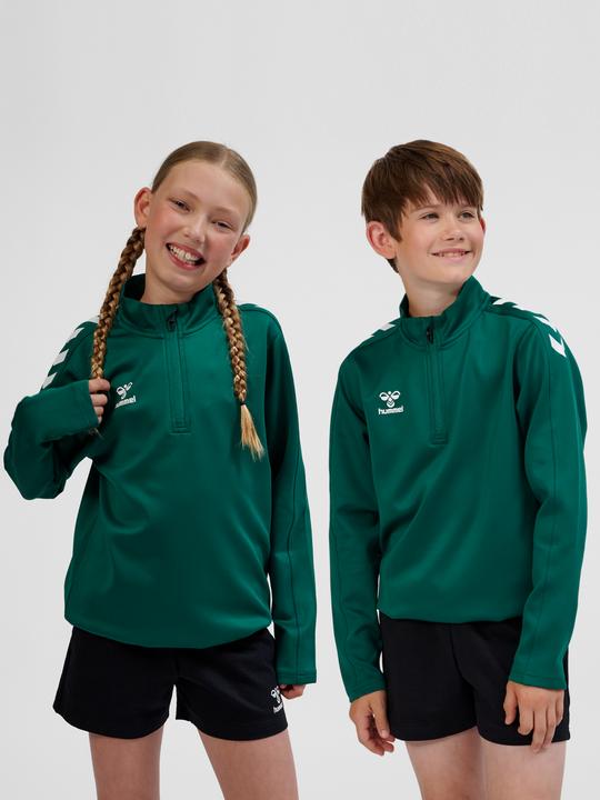 Produktbild hummel Hmlcore Xk Half Zip Poly Sweat Kids (140)