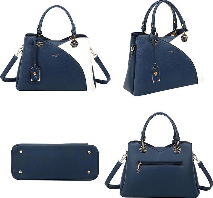Actual product image Gallantry M-9431-DBLUEWHITE Handtasche
