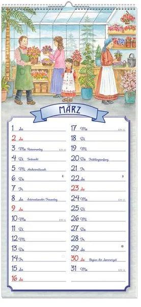 Actual product image Grandmother's kitchen calendar single 2025 (German)