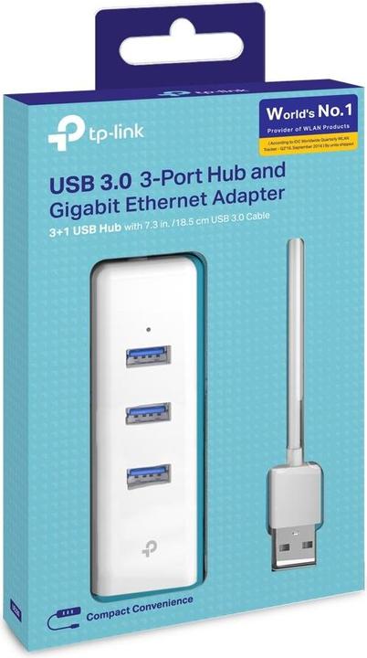 Actual product image TP-Link UE330 (USB-A, 4 Ports)