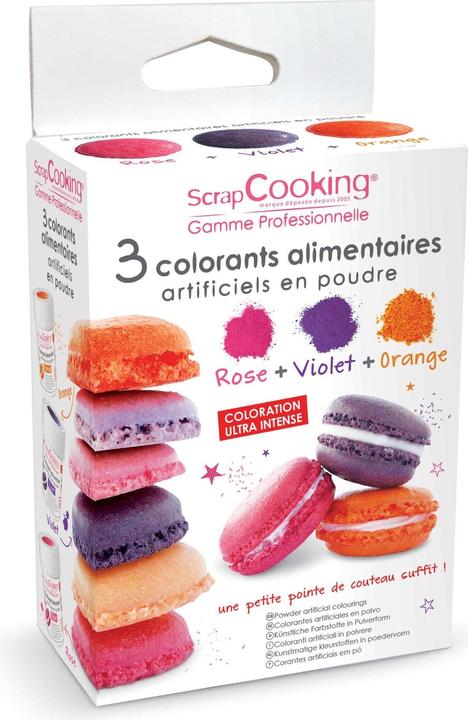 ScrapCooking Farbbpulver - Set