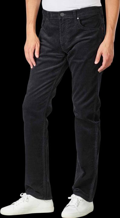Actual product image Wrangler Greensboro (New Arizona) Cord Pant Straight Fit Bla (W31/L32)