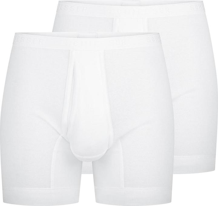 Schiesser 2er Pack Original Classics Feinripp Unterhose kurz