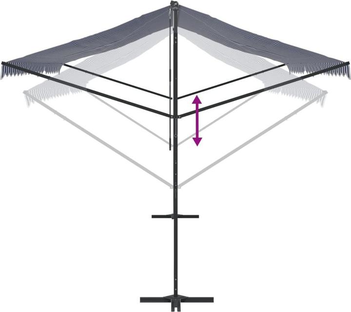 Produktbild VidaXL Freistehende Markise und 500 x 300 cm Stoff und (3 m)