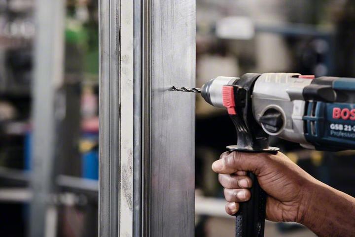 Immagine prodotto Bosch Professional Zubehör Trapano a rotazione per metallo HSS PointTeQ, DIN 338, 12,8 mm, confezione da 5 (12,8 mm)
