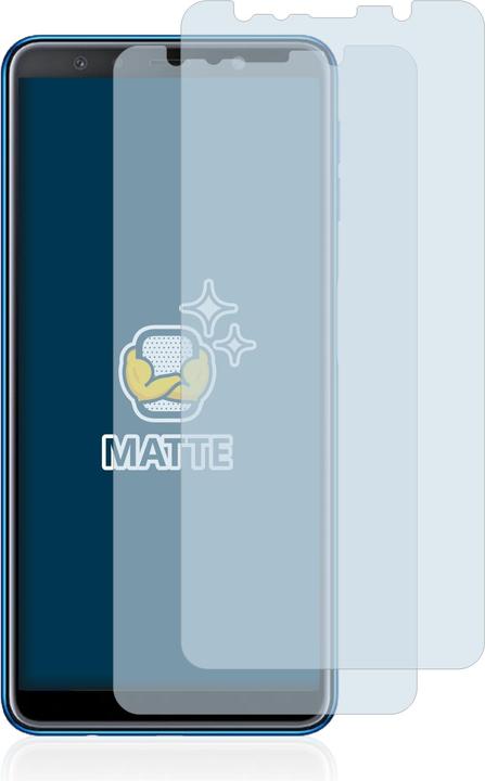 Actual product image BROTECT Anti-glare screen protector matt (2 Piece, Samsung Galaxy A7 (2018))