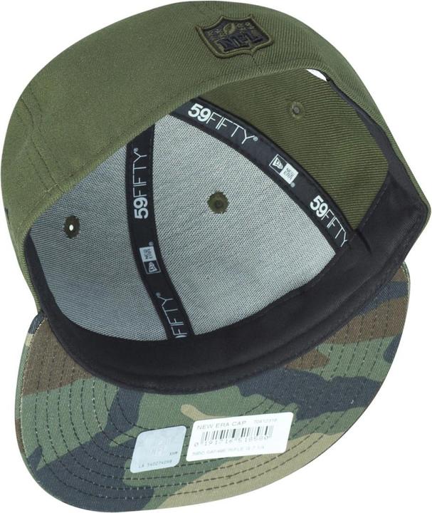 Actual product image New Era 59Fifty Cap - Minnesota Vikings wood camo - 7 1/4 (7 1/4)