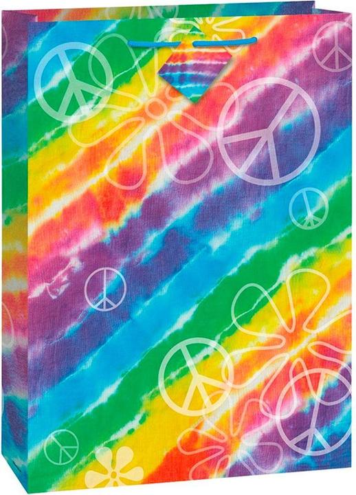 Actual product image Unique Party Tie Dye Gift Bag (Cellophane wrap)